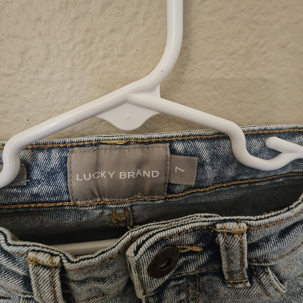 Lucky Brand Blue Ankle Cropped Jeans - Picture 8 of 14